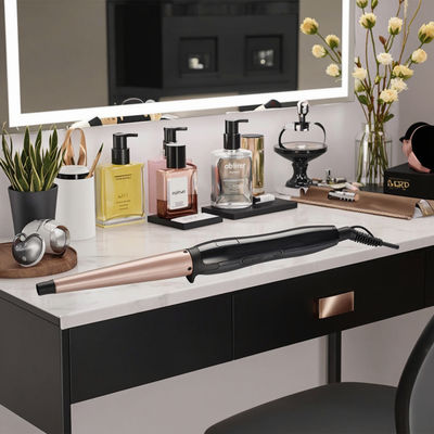 25mm Namlulu Seramik Saç Maşası 1 Yıl Garanti ve 110-240V Voltaj ile Pürüzsüz Parlak Bukleler