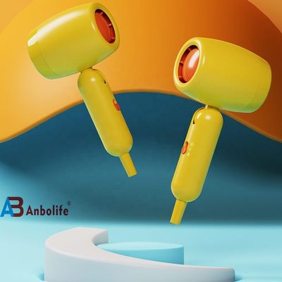 600W 220-240V saç kurutma makinesi, hızlı kurutma için 2 hız ayarları ve iyon fonksiyonu ile