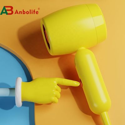 600W 220-240V saç kurutma makinesi, hızlı kurutma için 2 hız ayarları ve iyon fonksiyonu ile