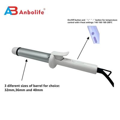 LED Ekranı ve Tüm Saç Tipleri İçin 4 Sıcaklık Seviyesi İçin Çift İyon Terapisi Saç Kürücüsü