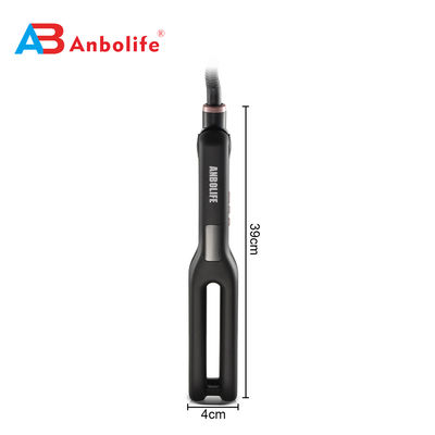 Seramik kaplama plakaları 120-210°C ayarlanabilir sıcaklık ve 360° döner güç kablosu ile saç düzleyici