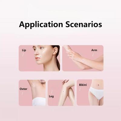 90 dakikalık çalışma süresi ve 400mAh pil ile kadınlar için 2'de 1 elektrikli traş makinesi - Tam vücutlu çift başlı traş makinesi