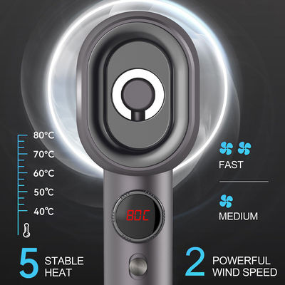 1500 W Yüksek Hızlı Saç Kurutma Makinesi, Yüksek Konsantrasyonlu Negatif İyonlar ve Hızlı Kurutma Saç Bakımı için Sabit Sıcaklık