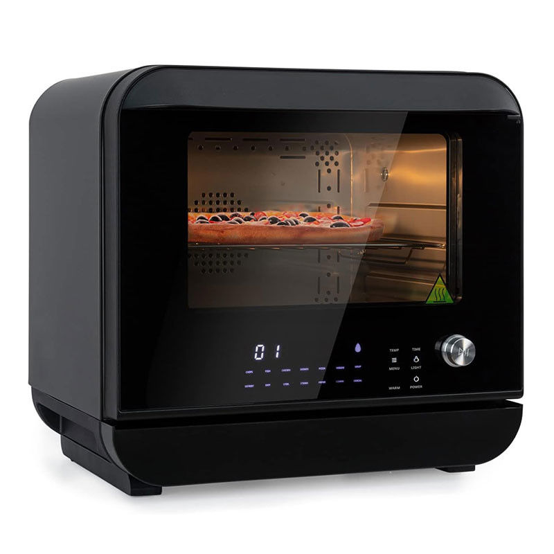 Buhar ve kurutma fonksiyonu ile 18L çift hava kızartması 2450W tost makinesi yağsız