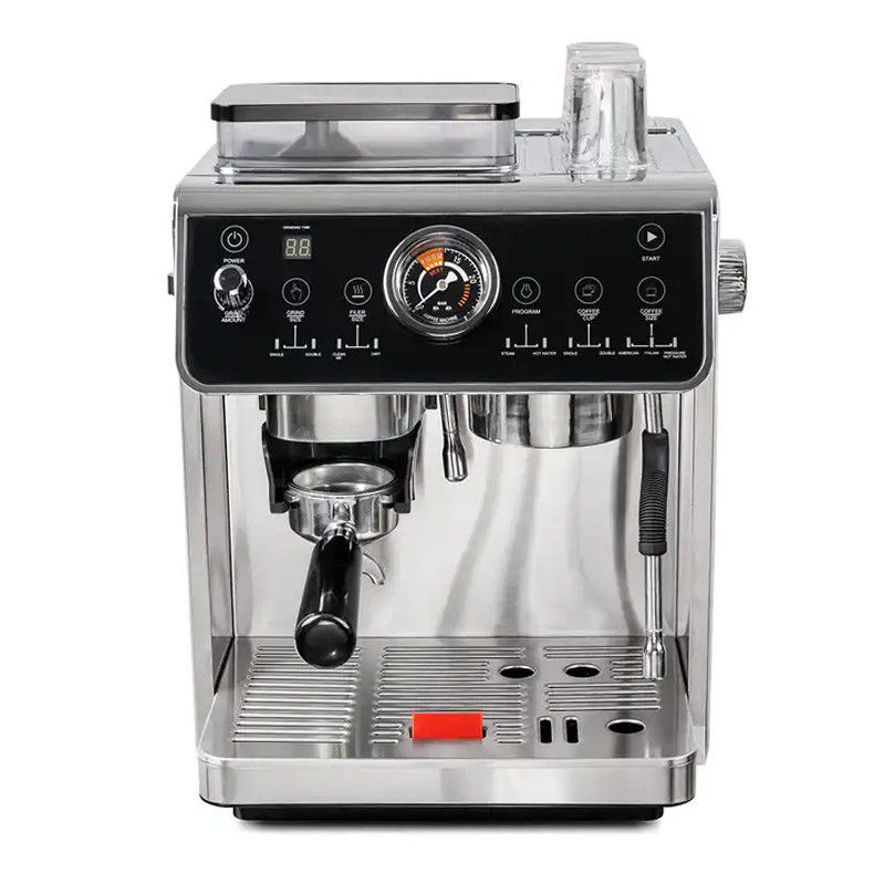 Akıllı Tam Otomatik Profesyonel Kahve Makinesi Ev İçin Buharlı Espresso Makinesi