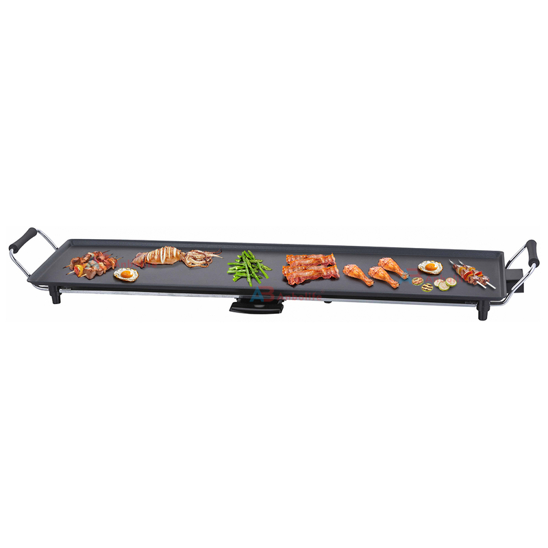 Anbolife 1800W Elektrikli Teppanyaki Grill Yapışmayan Yüzeyle