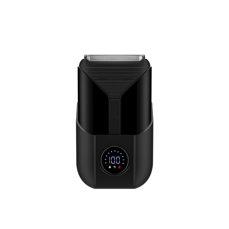 Erkek vücudu tıraş etmek için plastik koruma ile 5V Power Twin Blade Electric Razor