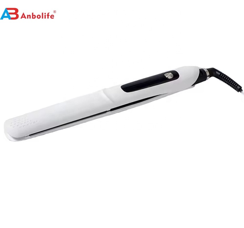 Profesyonel Saç Düzleyici ve 10 sıcaklık seviyesi 130-230°C aralığı ile Düz saçlar için Teflon plakaları