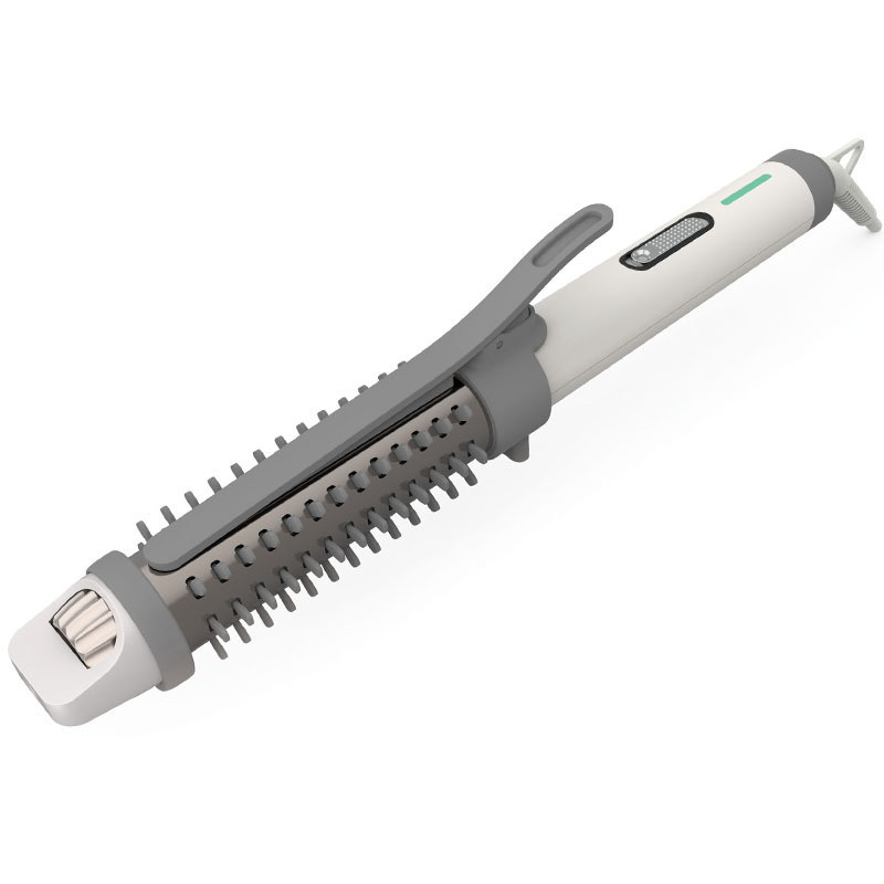 Profesyonel 2'de 1 Sıcak Hava Styling fırçası ve saç kıvırcısı, maksimum 200°C sıcaklık ve tüm saç türleri için 100-240V güç